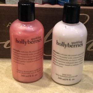 New - Philosophy Sparkling Hollyberries Duo